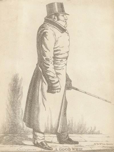 William Philip Molyneux, 2nd Earl of Sefton; En bra piska av Richard Dighton