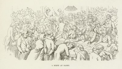 En scen i Baden av Richard Doyle