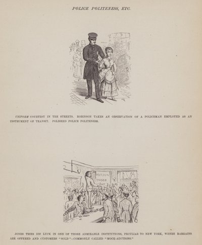 Itulau mai le The American Tour of Messrs Brown, Jones and Robinson (engraving)swed av Richard Doyle