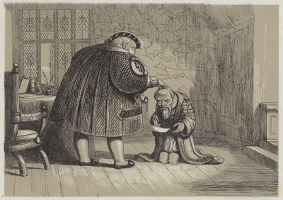 Öka förråden under Henrik VIII:s regeringstid (akvatint) av Richard Doyle
