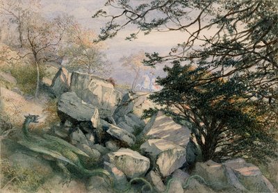Draken från Wantley av Richard Doyle