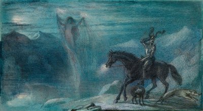 Riddaren och vålnaden av Richard Doyle