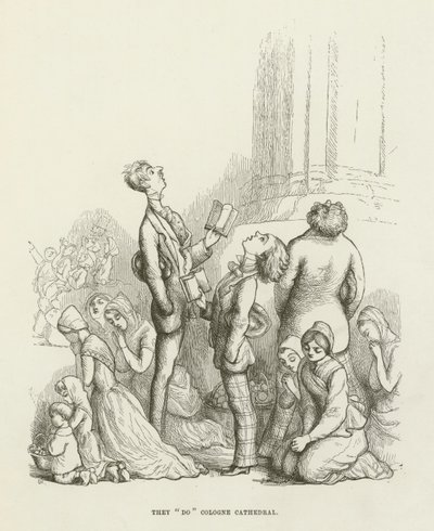 De gör Kölnerdomen av Richard Doyle