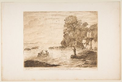Kristus kallade Peter och Andreas, 1776. av Richard Earlom