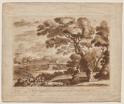 Landskap, Plansch nr 140 av Richard Earlom