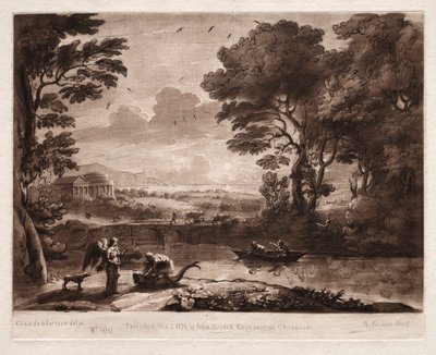Sanningens bok 160, Tobias och ängeln, 1774 av Richard Earlom