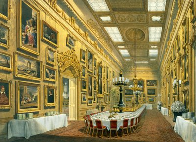 Waterloo Gallery, Apsley House, reproducerat i 
