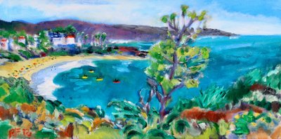 Crescent Bay, Laguna Beach, 2018 av Richard Fox