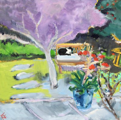 Emily i vila, 2019 av Richard Fox