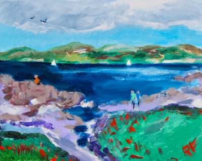 Sen eftermiddag, Monterey, 2017 av Richard Fox