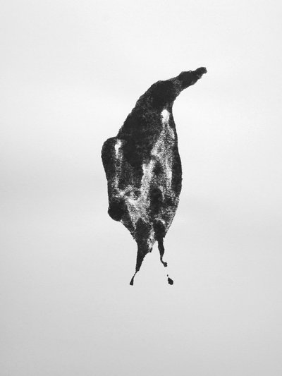 Utan titel, 2009 (monotypi) av Richard Green