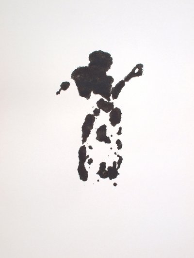 Utan titel, 2010 (monotypi) av Richard Green
