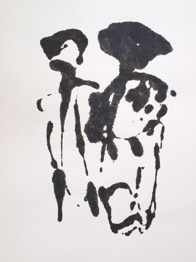 Utan titel, 2010 (monotypi) av Richard Green