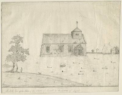 Farvälkyrkan: pennteckning, nd [?slutet av 1700-talet] (teckning) av Richard Greene