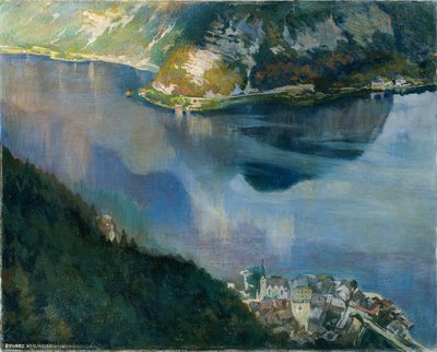 Hallstatt sjön av Richard Harlfinger
