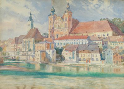 S:t Mikaels kyrka i Steyr av Richard Harlfinger