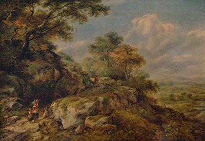 Nära Otford, Kent, 1846, 1935 av Richard Hilder