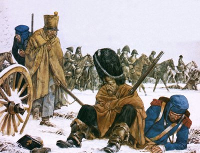 Napoleons reträtt från Moskva av Richard Hook