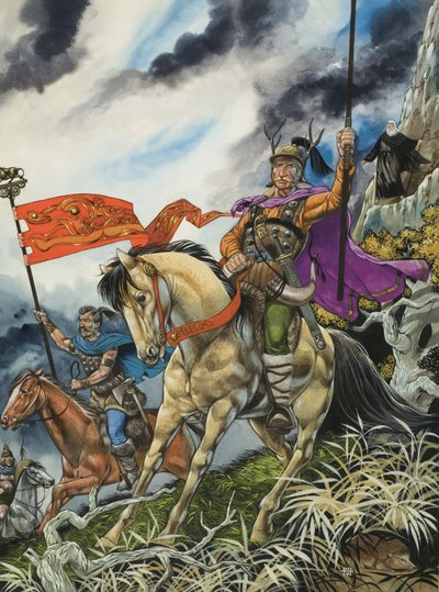 Oidentifierade krigare av Richard Hook