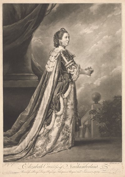 Elizabeth, grevinna av Northumberland av Richard Houston