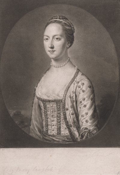 Lady Mary Campbell av Richard Houston