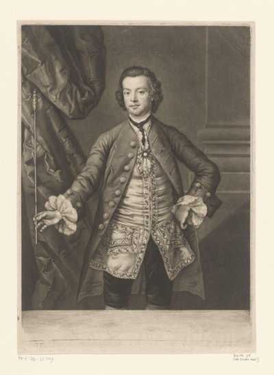 Porträtt av Anthony Maddox av Richard Houston