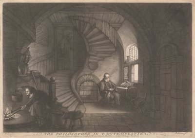 Filosofen i kontemplation av Richard Houston