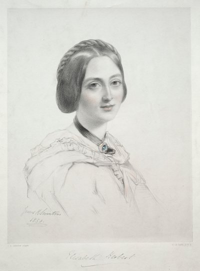 Lady Elizabeth Herbert av Richard James Lane