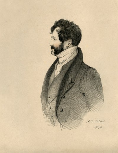 Den ärade Lincoln Stanhope, 1836. av Richard James Lane