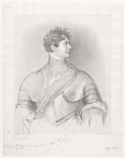 Kungen, George IV av Storbritannien. av Richard James Lane