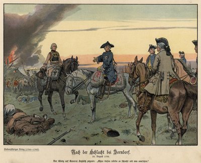 Efter slaget vid Zorndorf av Richard Knoetel