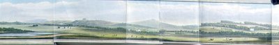 Little Primrose Hill, Primrose Hill och Hampstead, detalj från "A Panoramic View round the Regent