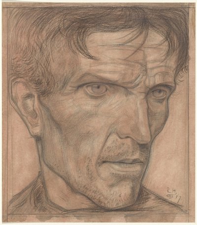 Huvudet av en man av Richard Nicolaüs Roland Holst