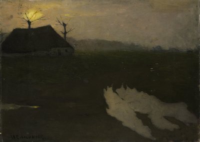 Landskap av månsken av Richard Nicolaüs Roland Holst