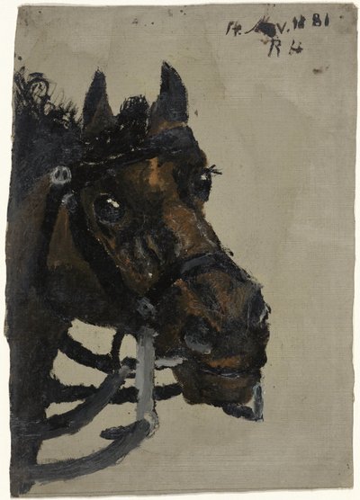 hästhuvud av Richard Nicolaüs Roland Holst