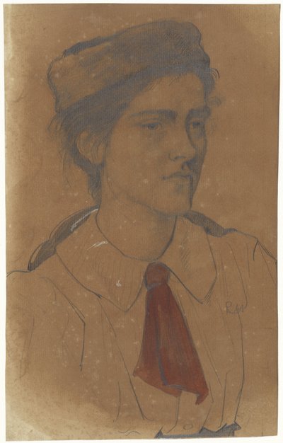 Porträtt av Kootje Martinet från Loenen av Richard Nicolaüs Roland Holst