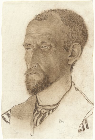 Porträtt av Petrus Koninks, till vänster av Richard Nicolaüs Roland Holst