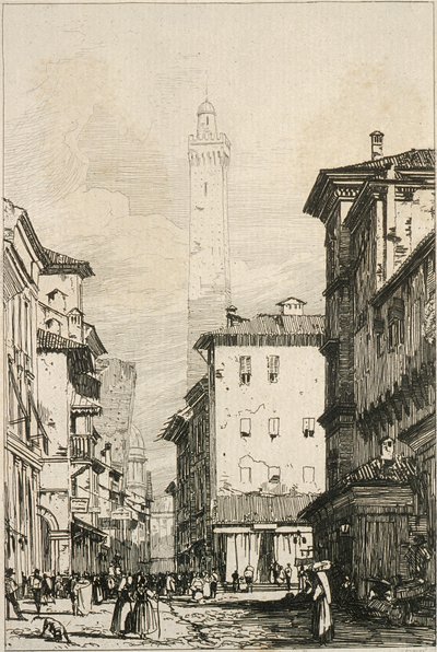 Bologna av Richard Parkes Bonington