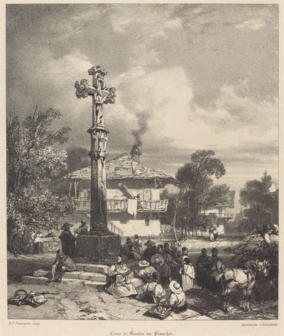 Korset av Moulin-les-Planches av Richard Parkes Bonington