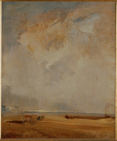 Kusten i Normandie av Richard Parkes Bonington