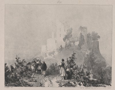 Ruinerna av Chateau d