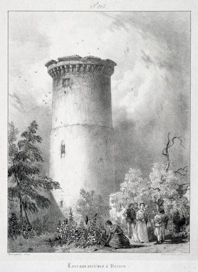 Pittoreska och romantiska resor i det antika Frankrike, Normandie..., 1824. av Richard Parkes Bonington