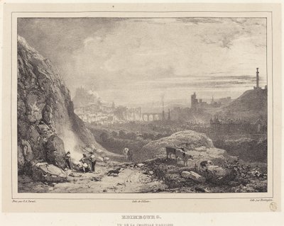 Edinburgh sett från St. Anthony