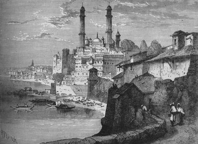 Benares, c1880 av Richard Principal Leitch