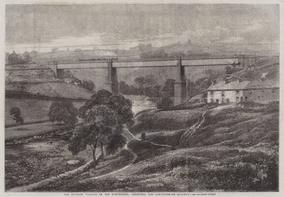 Mottram Viaduct på Manchester, Sheffield och Lincolnshire Railway av Richard Principal Leitch