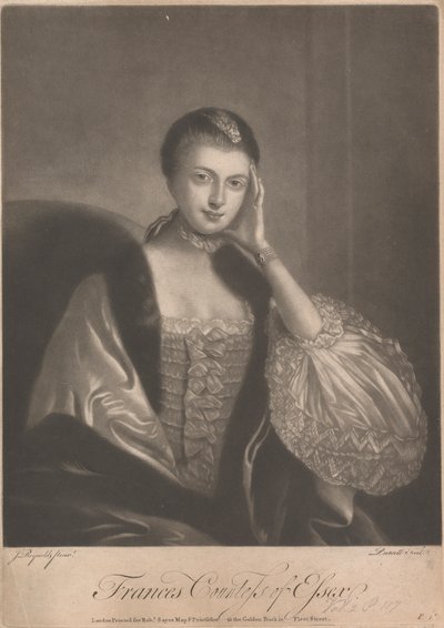 Frances Capell (född Hanbury-Williams), grevinna av Essex av Richard Purcell