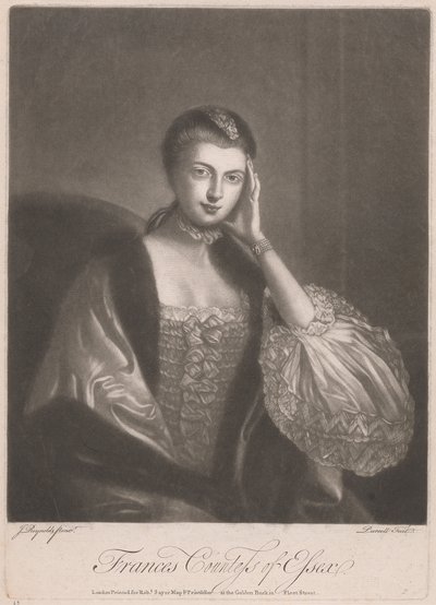 Frances, grevinna av Essex (d. 1759) av Richard Purcell