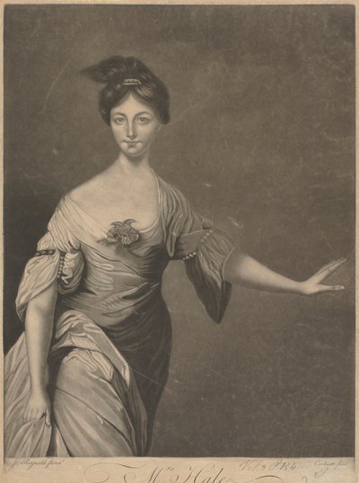 Mary Hale (född Chaloner), som Euphrosyne i 