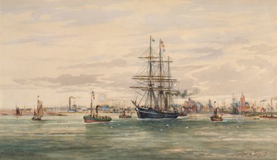 Terra Nova lämnar Cardiff av Richard Short