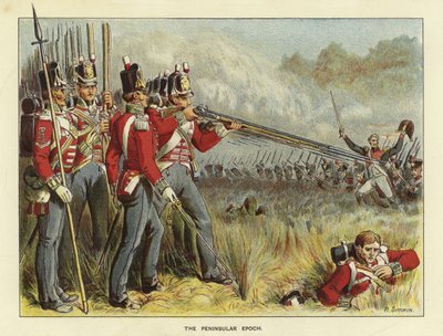 Epoker av den brittiska armén - Peninsular Epoch av Richard Simkin